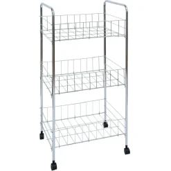 Rangement De Cuisine<Gifi Desserte en métal 3 niveaux - 35,5xH66,5x26cm