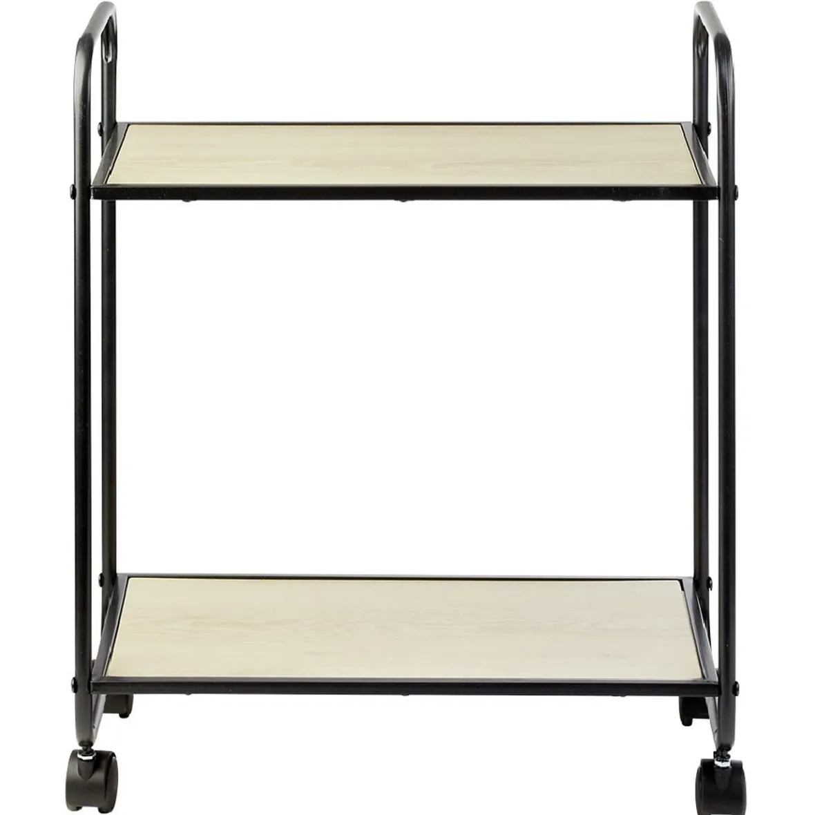 Rangement De Cuisine<Gifi Desserte style industriel sur roulettes naturel et noir