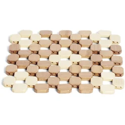 Rangement De Cuisine<Gifi Dessous de plat carré en bambou 19x19cm