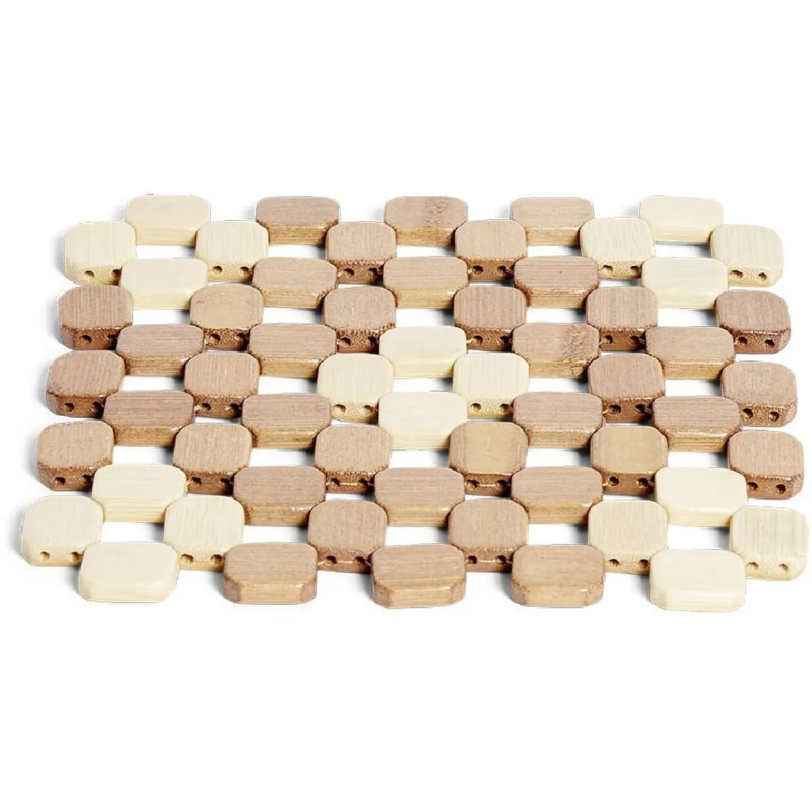 Rangement De Cuisine<Gifi Dessous de plat carré en bambou 19x19cm