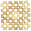 Gifi Dessous de plat en bambou 19x19cm| Vaisselle Et Accessoires De Table