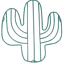 Gifi Dessous de plat en forme de cactus vert ou noir| Vaisselle Et Accessoires De Table