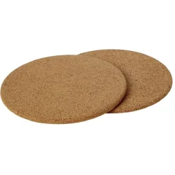 Gifi Dessous de plat liège Ø19cm x2| Vaisselle Et Accessoires De Table