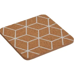 Gifi Dessous de verre en liège x4| Vaisselle Et Accessoires De Table