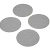 Gifi Dessous de verre gris x4| Vaisselle Et Accessoires De Table
