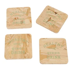 Vaisselle Et Accessoires De Table<Gifi Dessous de verre My little garden en bois x4