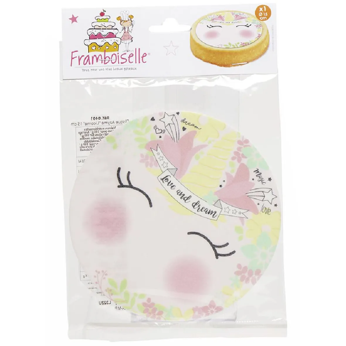 Préparation Culinaire<Gifi Disque azyme motif licorne 20 g