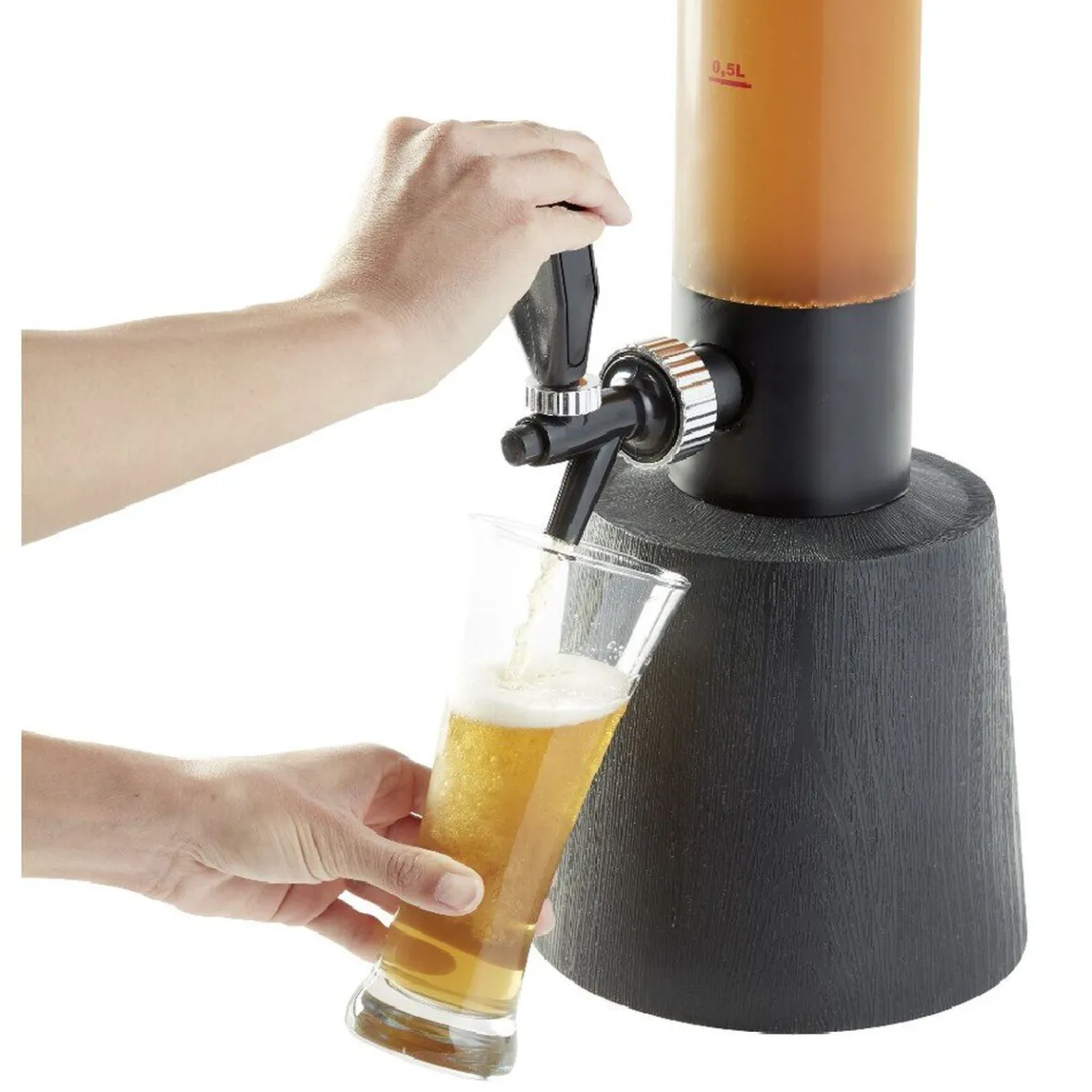 Gifi Distributeur à bière Girafe 3 L| Vaisselle Et Accessoires De Table