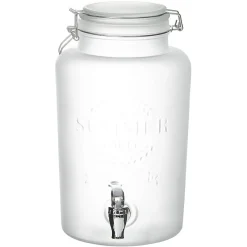 Vaisselle Et Accessoires De Table<Gifi Distributeur de boisson effet givre en verre 5 L