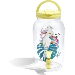 Gifi Distributeur de boisson oiseau tropical en plastique| Vaisselle Et Accessoires De Table