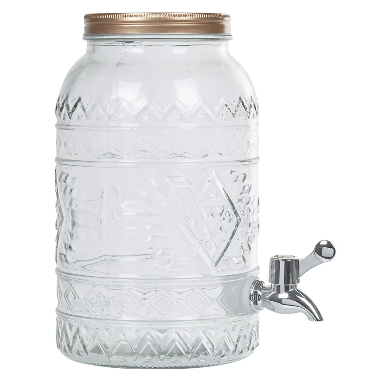 Vaisselle Et Accessoires De Table<Gifi Distributeur de boissons fontaine transparent doré