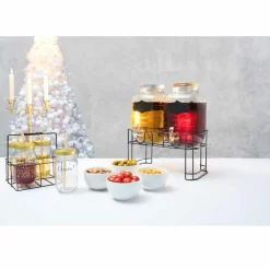 Vaisselle Et Accessoires De Table<Gifi Distributeur de boissons fontaine x2 avec support