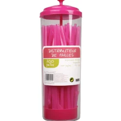 Préparation Culinaire<Gifi Distributeur de pailles roses