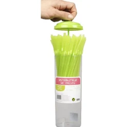 Préparation Culinaire<Gifi Distributeur de pailles vertes