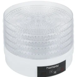 Petit Électroménager<Gifi Déshydrateur alimentaire Homday 350W ABS blanc Ø30cm