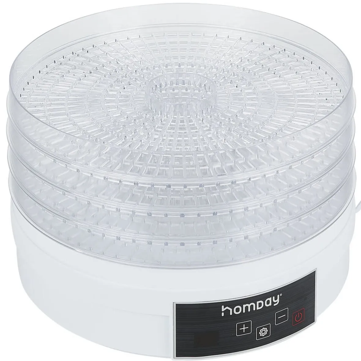 Petit Électroménager<Gifi Déshydrateur alimentaire Homday 350W ABS blanc Ø30cm