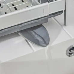 Rangement De Cuisine<Gifi Egouttoir à vaisselle extensible gris et blanc