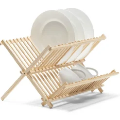 Rangement De Cuisine<Gifi Egouttoir à vaisselle pin naturel