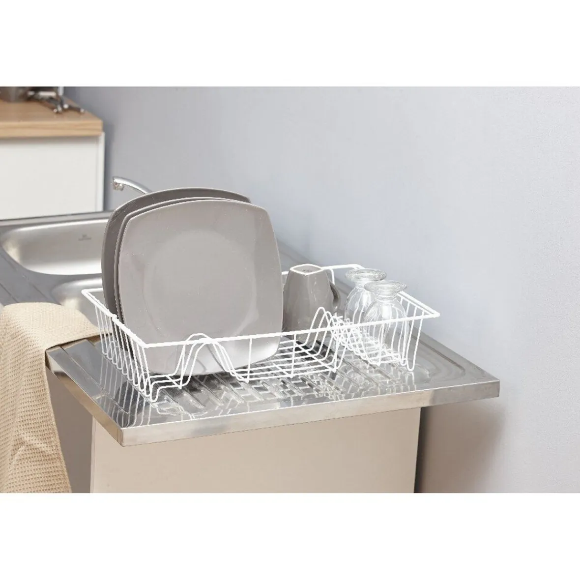 Rangement De Cuisine<Gifi Egouttoir blanc Metaltex