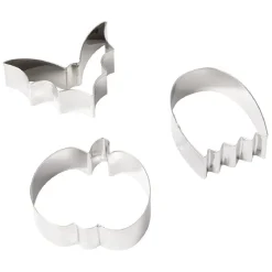 Cuisson<Gifi Emporte pièce décor Halloween inox x3