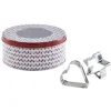 Cuisson<Gifi Emporte-pièces inox forme Noël x10