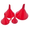 Préparation Culinaire<Gifi Entonnoir en plastique rouge - Lot de 4
