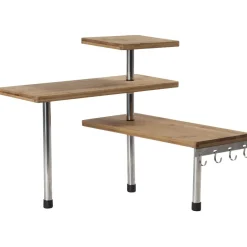 Rangement De Cuisine<Gifi Etagère d angle modulable inspiration cuisine bambou