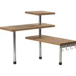 Rangement De Cuisine<Gifi Etagère d'angle modulable en bambou
