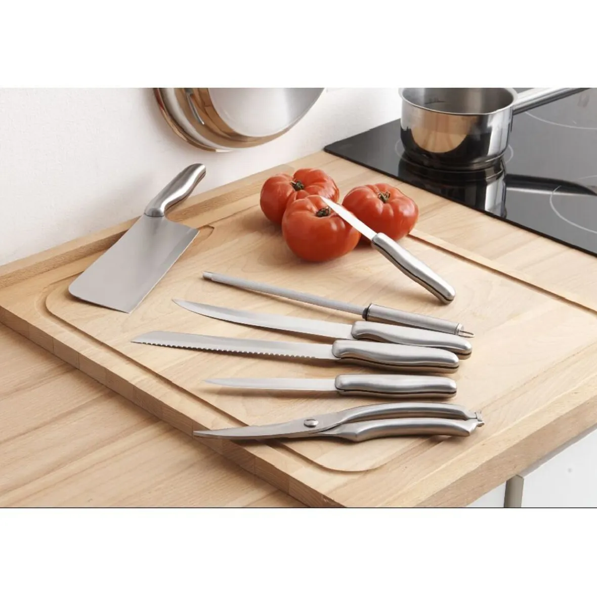 Préparation Culinaire<Gifi Etui et 7 ustensiles de découpe