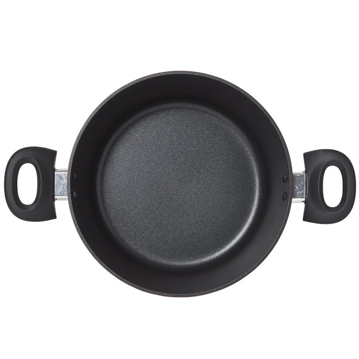 Cuisson<Gifi Faitout aluminium rouge ø 24 cm
