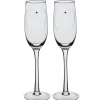 Gifi Flûte à champagne avec coeur et strass x2| Vaisselle Et Accessoires De Table
