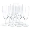 Gifi Flûte à champagne en verre 15cl x10| Vaisselle Et Accessoires De Table