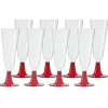Gifi Flûte à champagne plastique x8| Vaisselle Et Accessoires De Table