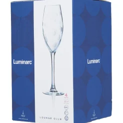 Gifi Flûte motif bulles 24 cl x4| Vaisselle Et Accessoires De Table