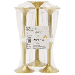 Vaisselle Et Accessoires De Table<Gifi Flûte réutilisable dorée x6