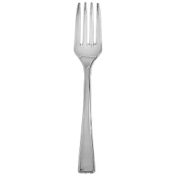 Gifi Fourchette à cocktail gris acier x12| Vaisselle Et Accessoires De Table
