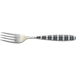 Gifi Fourchette Losange noir et blanc| Vaisselle Et Accessoires De Table