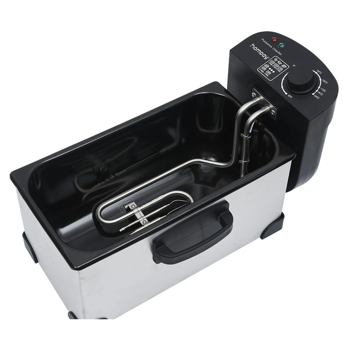 Petit Électroménager<Gifi Friteuse électrique Homday amovible en inox 3L