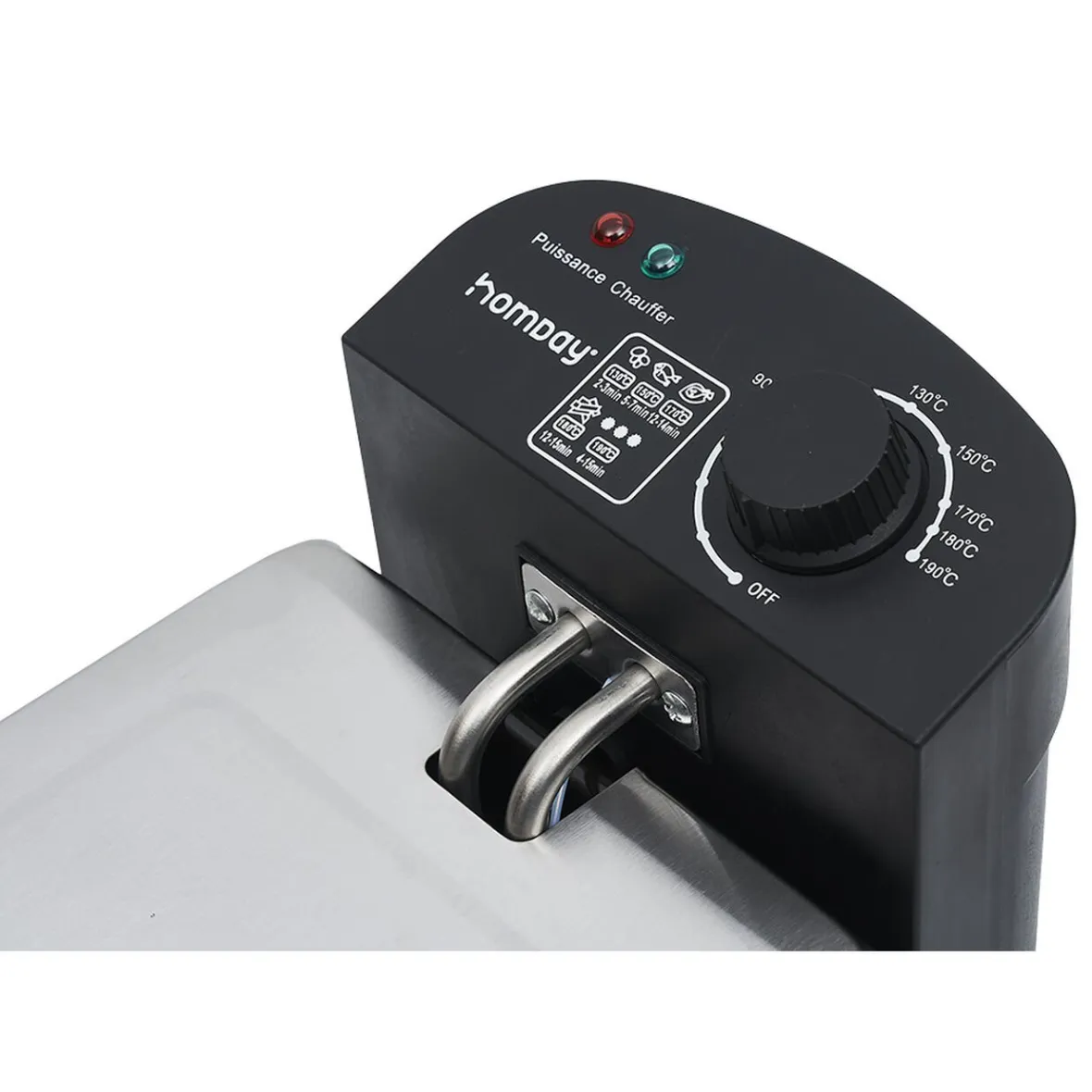 Petit Électroménager<Gifi Friteuse électrique Homday amovible en inox 3L