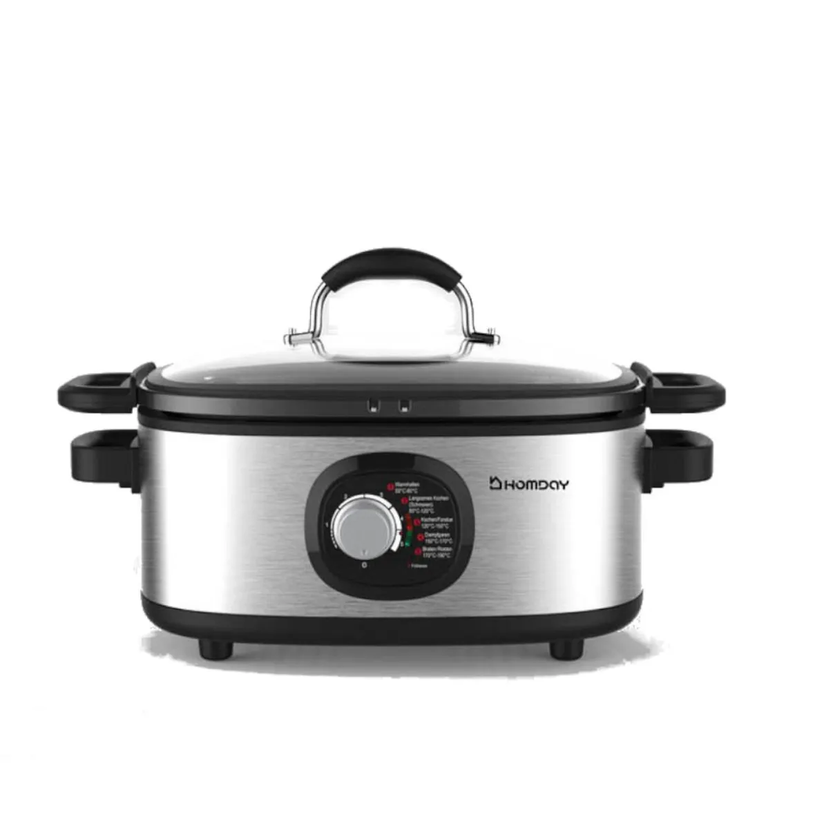 Petit Électroménager<Gifi Friteuse multicuiseur Homday 6en1 inox grise et noir