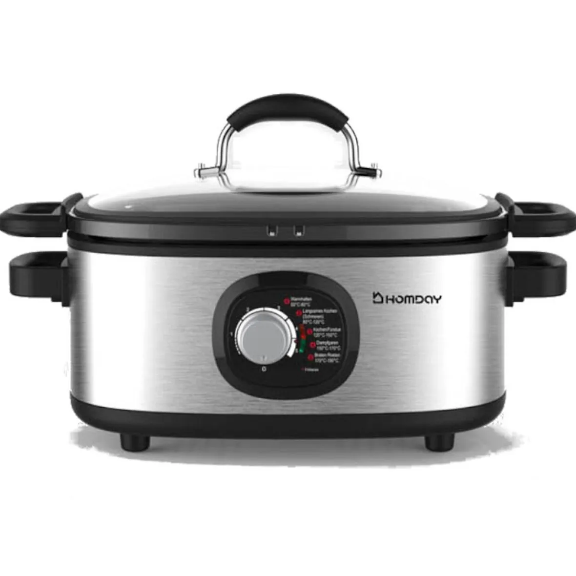 Petit Électroménager<Gifi Friteuse multicuiseur Homday 6en1 inox grise et noir