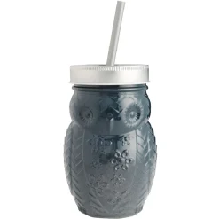 Vaisselle Et Accessoires De Table<Gifi Gobelet animalier en verre + paille + couvercle
