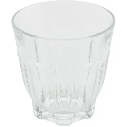Gifi Gobelet embossé en verre 24 cl x6| Vaisselle Et Accessoires De Table