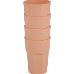 Gifi Gobelet en plastique couleur unie x 4| Vaisselle Et Accessoires De Table