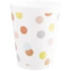 Gifi Gobelet en plastique décor pois multicolore| Vaisselle Et Accessoires De Table