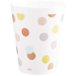 Gifi Gobelet en plastique décor pois multicolore| Vaisselle Et Accessoires De Table