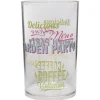 Gifi Gobelet en plastique transparent motif multicolore| Vaisselle Et Accessoires De Table