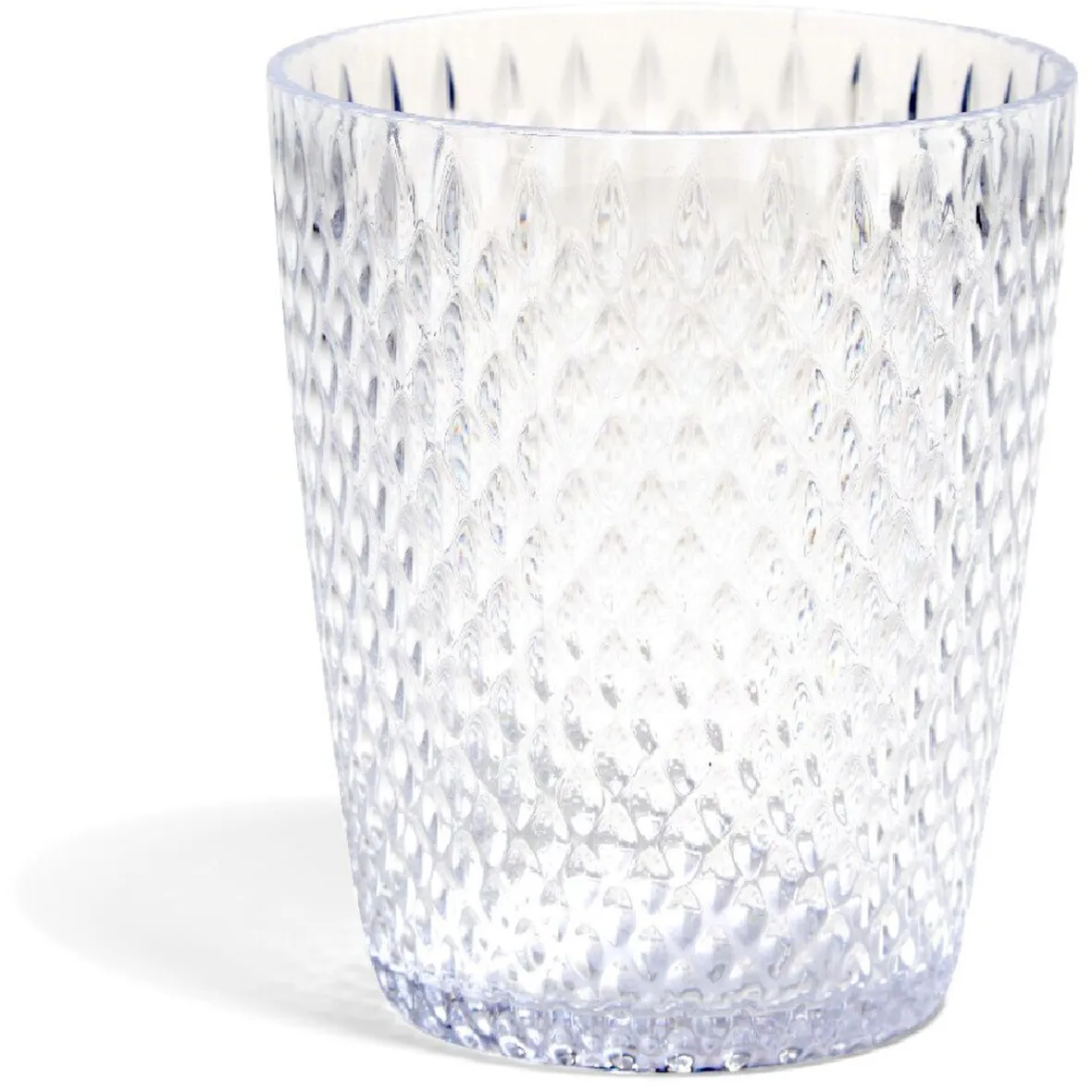 Gifi Gobelet en plastique transparent effet martelé| Vaisselle Et Accessoires De Table