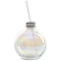Vaisselle Et Accessoires De Table<Gifi Gobelet en verre forme boule de Noël avec paille