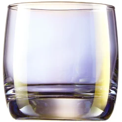 Gifi Gobelet en verre Kira doré 31cL x4| Vaisselle Et Accessoires De Table